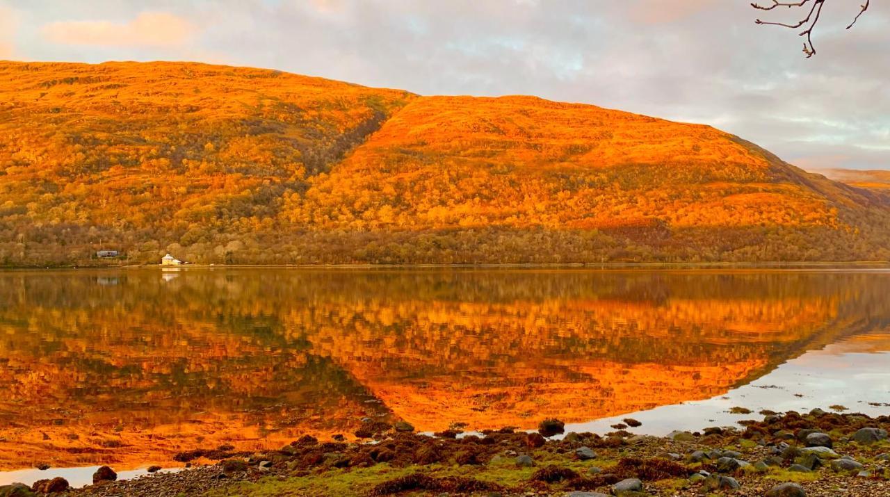Creran Apartment, Kinlochlaich House Appin Bagian luar foto